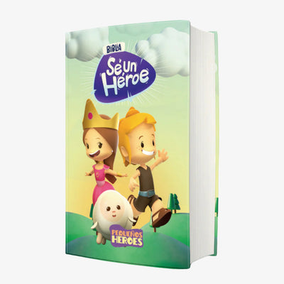 Biblia Se Un Héroe TLA063LGP PJR Colores Canto Blanco