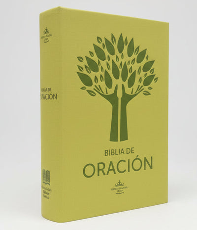 BIBLIA RVC086cLG DE ORACIONES IMITACIÓN PIEL VERDE