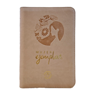 Biblia Mujer Ejemplar TLA066 PJR Rosada Canto Dorado