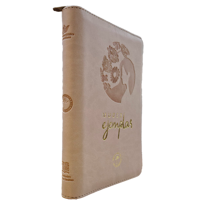 Biblia Mujer Ejemplar TLA066 PJR Rosada Canto Dorado