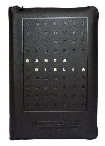 Biblia RVR60 Letra Grande 14 pts con Recursos Digitales - Color Negro