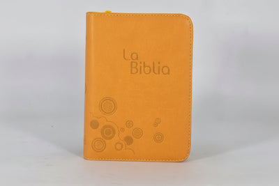 BIBLIA TLA.46ZLM IMITACIÓN PIEL AMARILLO CON CIERRE