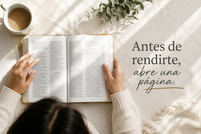 Antes de rendirte abre una página