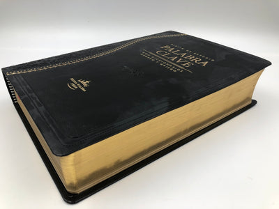 Biblia de Estudio Palabra Clave RVR60 – Piel Especial Negro