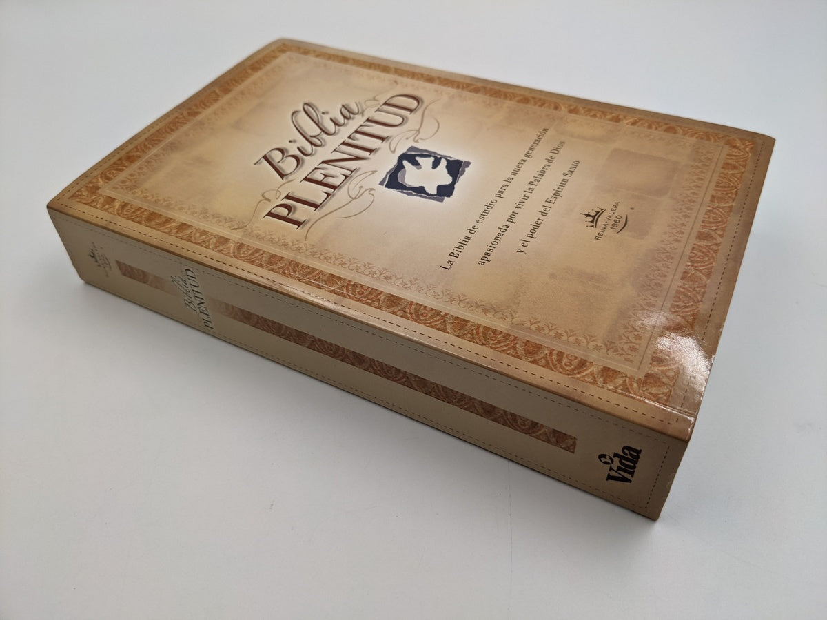 Biblia de Estudio Plenitud RVR60 | Tamaño Manual | Tapa Rústica