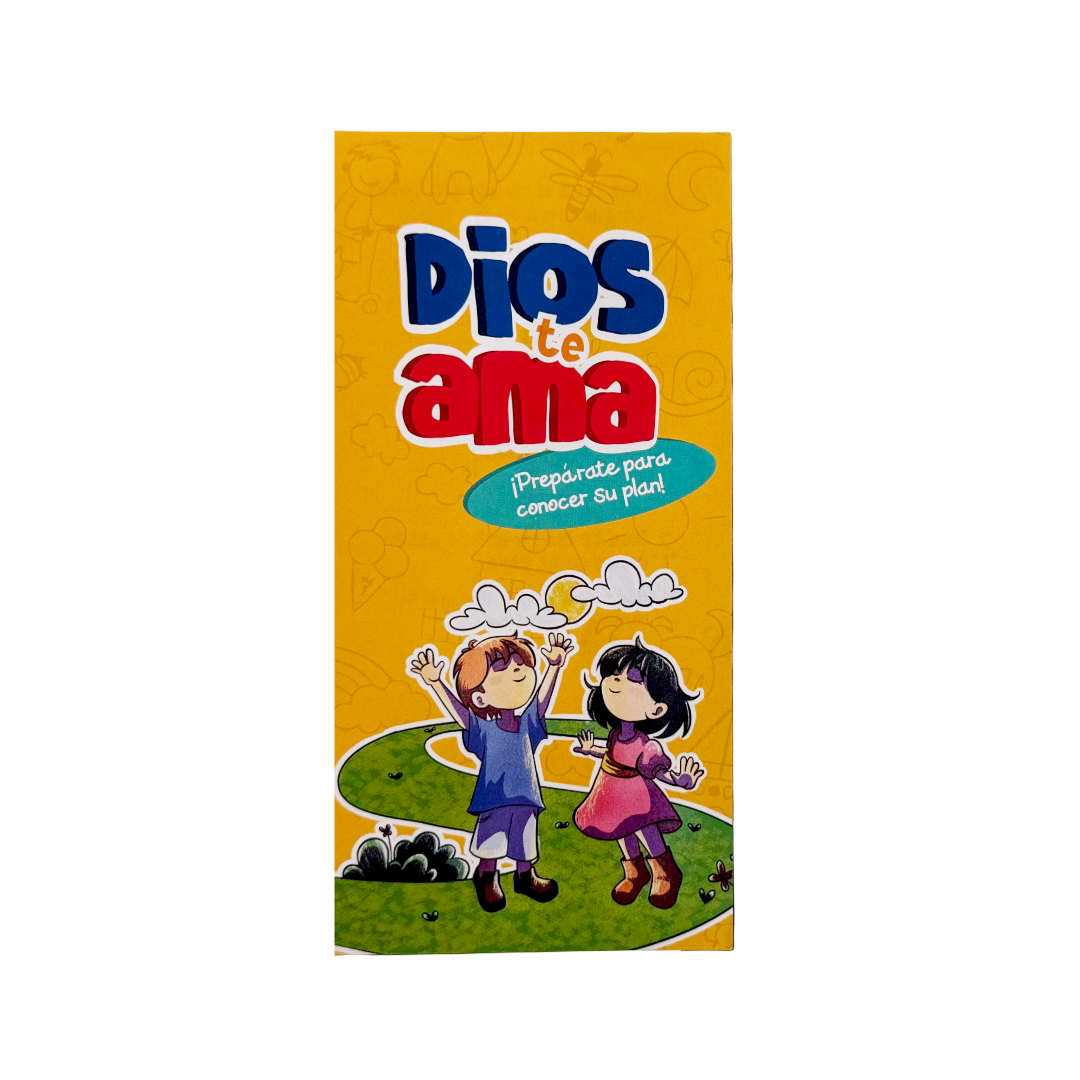 Tratado de Evangelismo - Dios te ama – ¡Prepárate para conocer su plan!