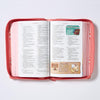 Biblia Aventura para Niñas NBLA Coral - Animal Print con Cierre