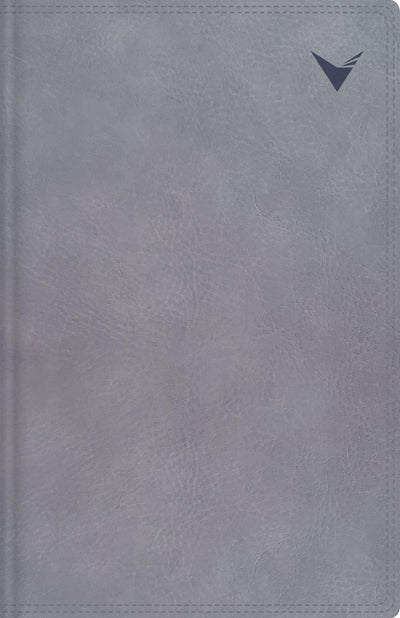 Biblia de Estudio NBLA Gris Símil Piel
