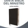 Biblia del Ministro NBLA - Leathersoft Negra, Letra Gigante