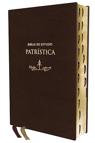 Biblia RVR60 de Estudio Patrística – La sabiduría del Cristianismo Antiguo (Índice Café)