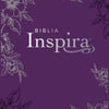 Biblia Inspira NTV con Filament | Tapa dura SentiPiel Lavanda