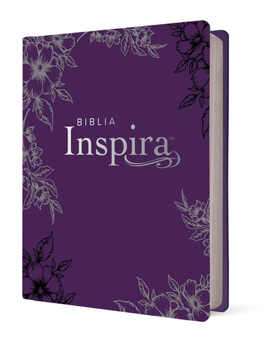 Biblia Inspira NTV con Filament | Tapa dura SentiPiel Lavanda