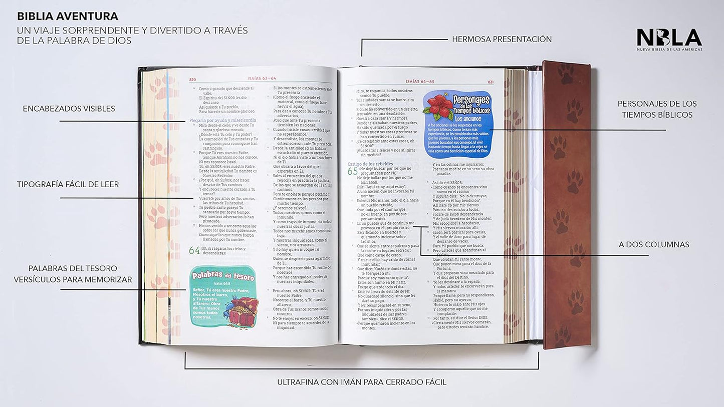 Biblia NBLA Aventura para Niños - Tapa Dura a Todo Color