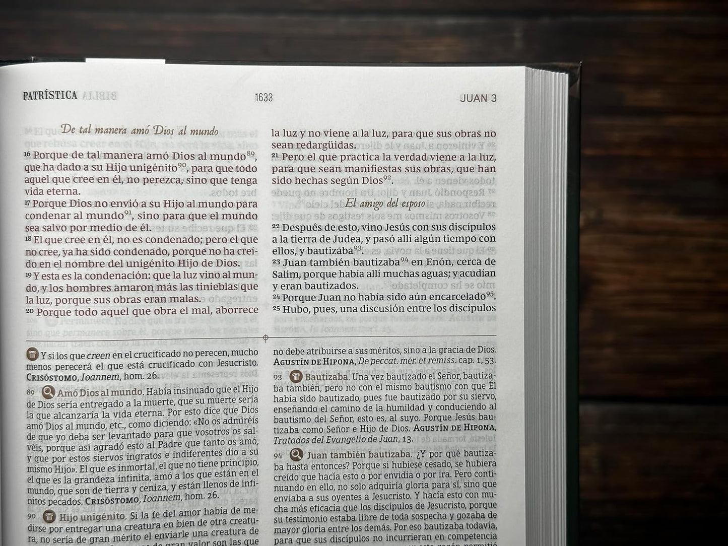 Biblia RVR60 de Estudio Patrística