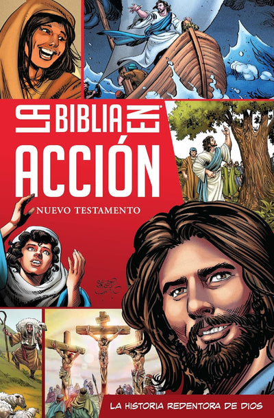 NUEVO TESTAMENTO LA BIBLIA EN ACCIÓN | HISTORIAS ILUSTRADAS A TODO COLOR
