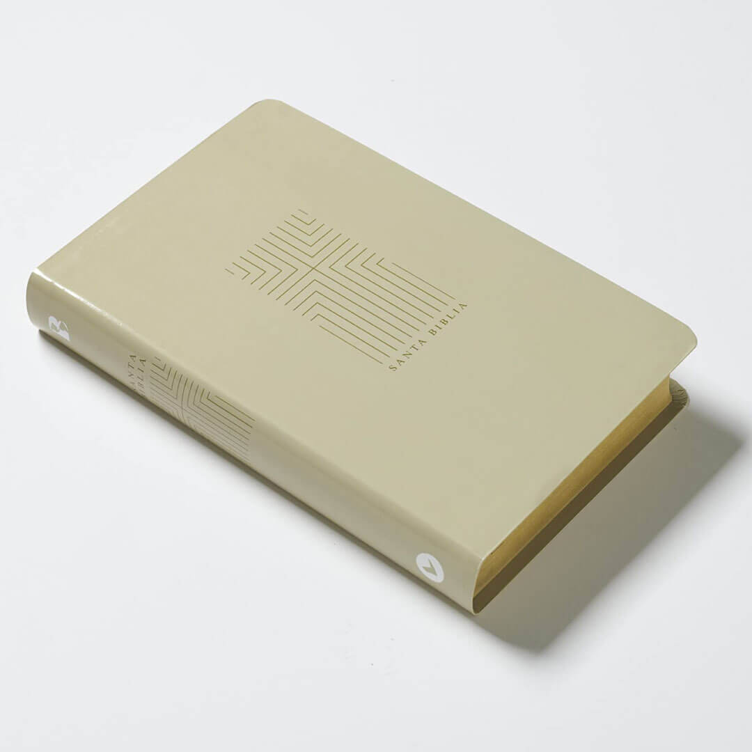 Biblia congregacional letra grande beige NBLA