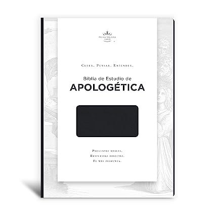 BIBLIA RVR DE ESTUDIO APOLOGÉTICA COLOR NEGRO