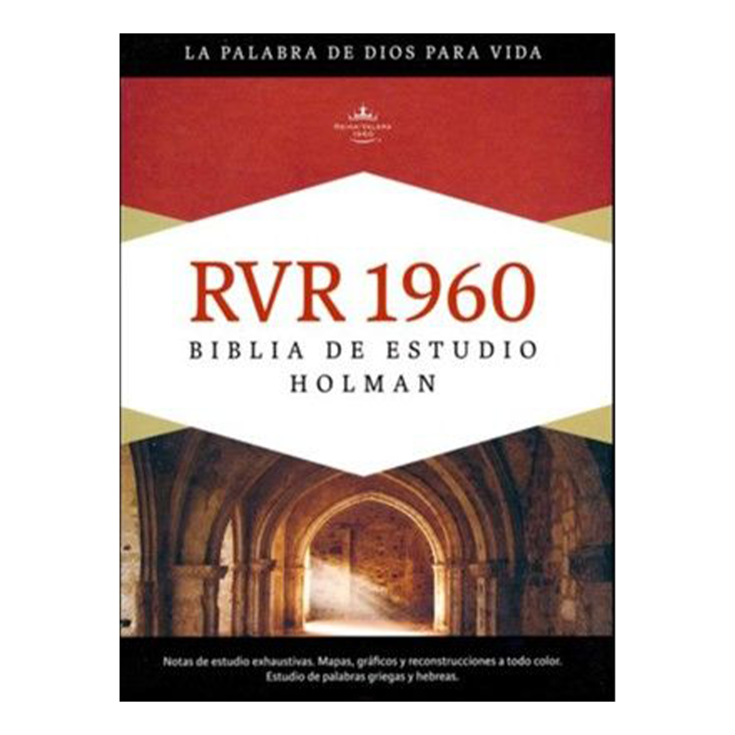 BIBLIA RVR DE ESTUDIO HOLMAN COLOR CHOCOLATE TERRACOTA