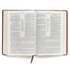 BIBLIA ESTUDIO SCOFIELD MARRÓN OSCURO