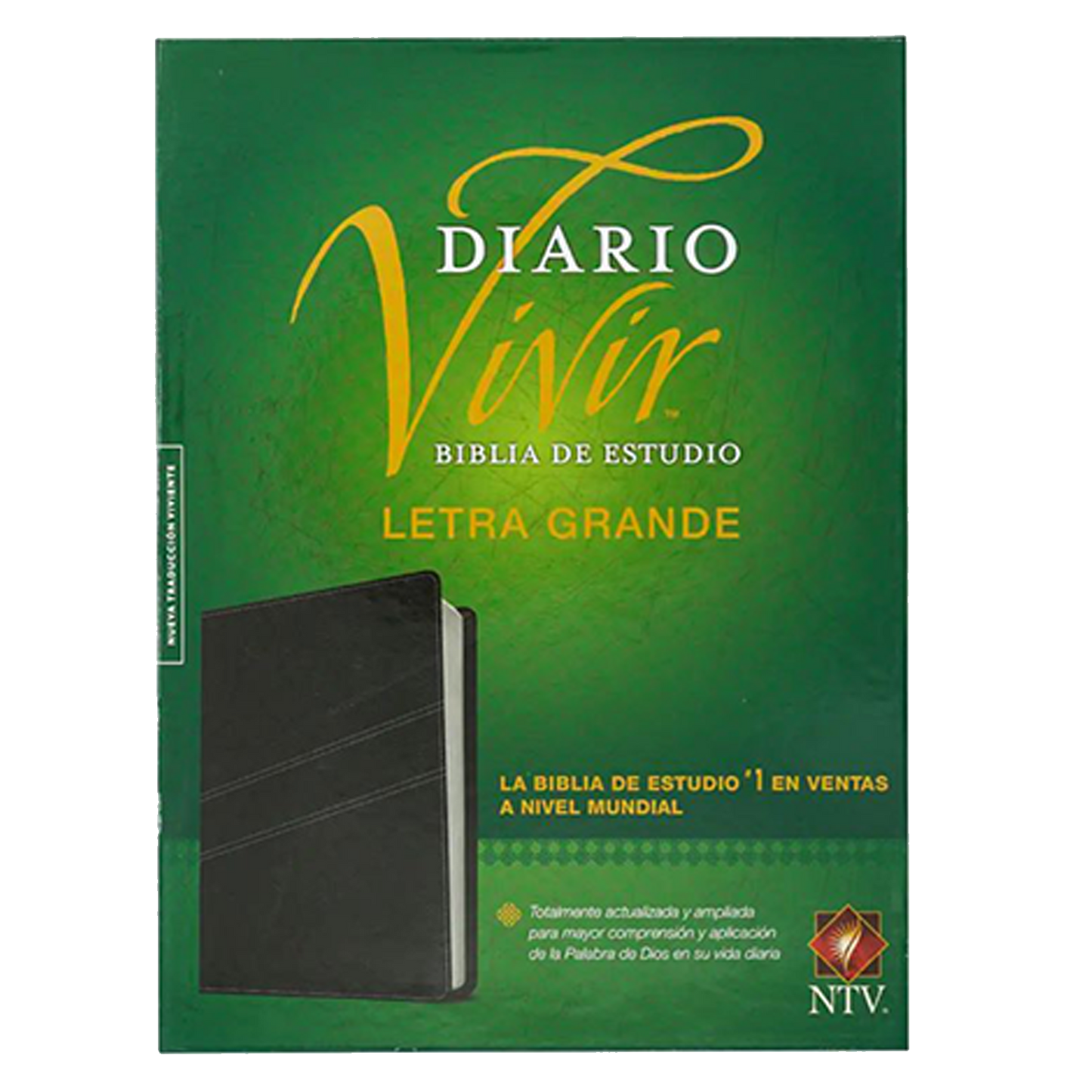 BIBLIA NTV ESTUDIO DIARIO VIVIR COLOR NEGRO