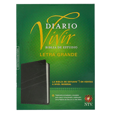 BIBLIA NTV ESTUDIO DIARIO VIVIR COLOR NEGRO