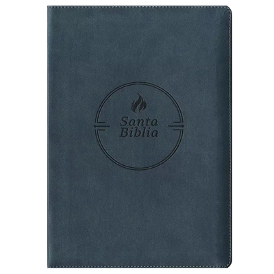 BIBLIA RVR60 EDICIÓN ULTRAFINA CREMALLERA COLOR GRIS LETRA GRANDE