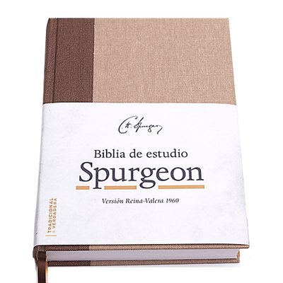 BIBLIA DE ESTUDIO SPURGEON MARRÓN CLARO RVR1960