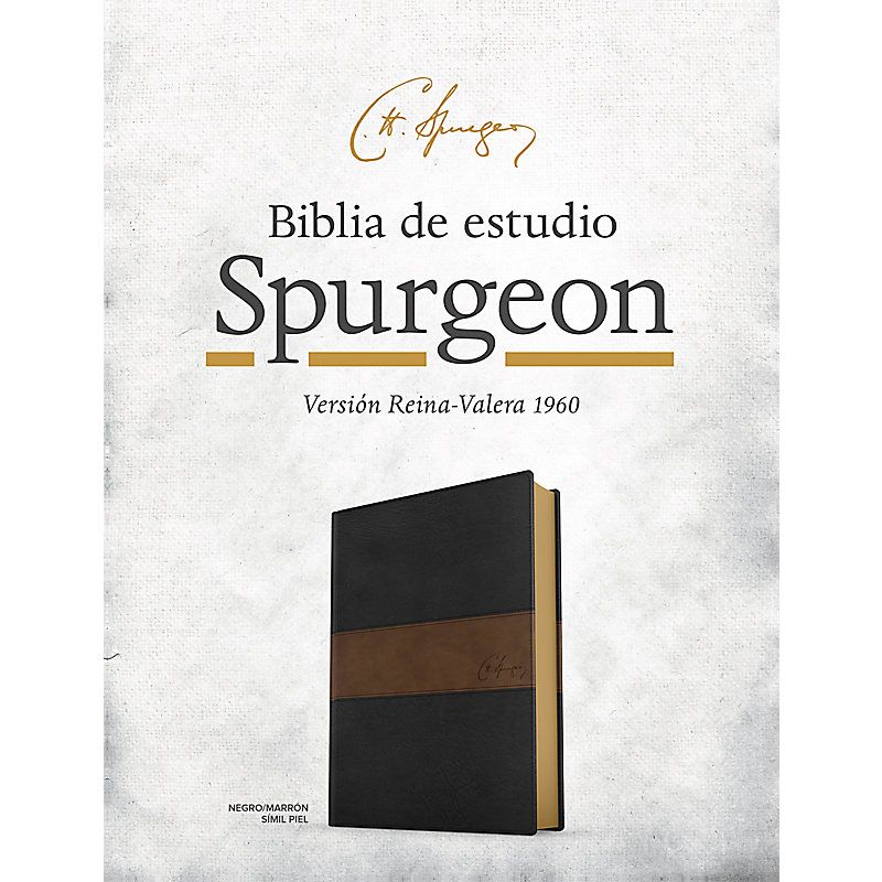 DE ESTUDIO SPURGEON NEGRO – MARRÓN RVR1960 DE ESTUDIO SPURGEON NEGRO – MARRÓN RVR1960