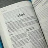 BIBLIA TLA.45ZLM IMITACIÓN PIEL AZUL AGUA MARINA CON CIERRE