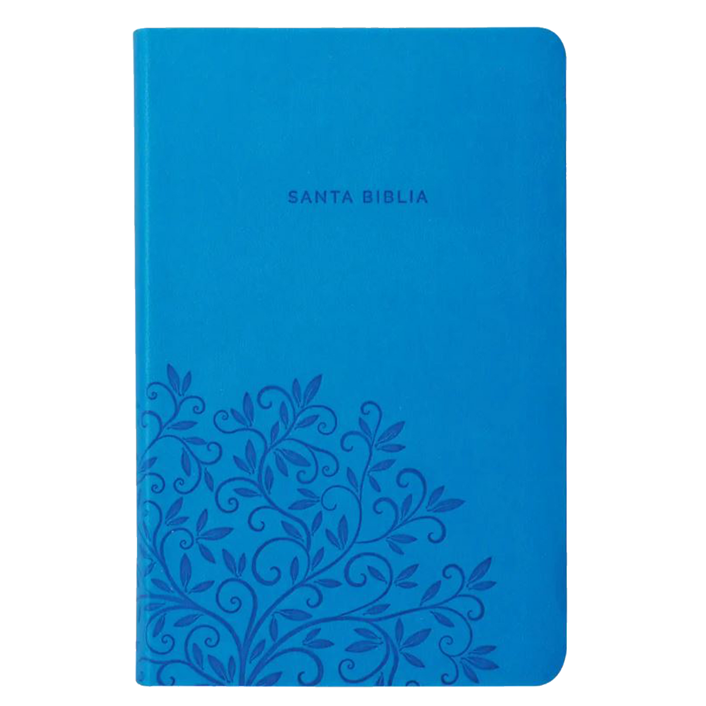 BIBLIA RVR60 IMITACIÓN PIEL AZUL LETRA GRANDE