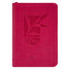Biblia RVC Letra mediana Color Fucsia Con Ayudas Digitales Con Cierre