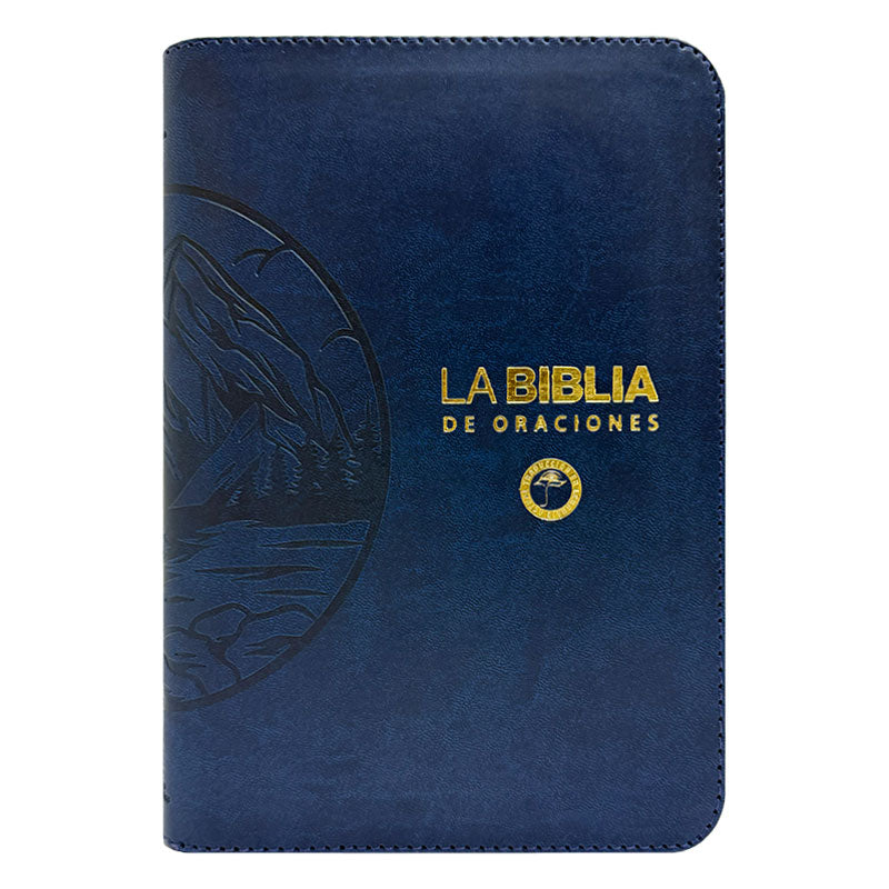 BIBLIA DE ORACIONES TLA66LG PJR AZUL - CANT PLAT