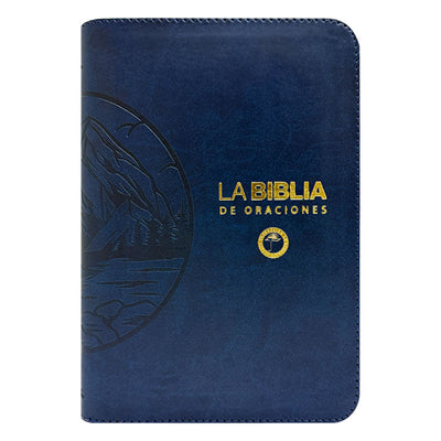 BIBLIA DE ORACIONES TLA66LG PJR AZUL - CANT PLAT