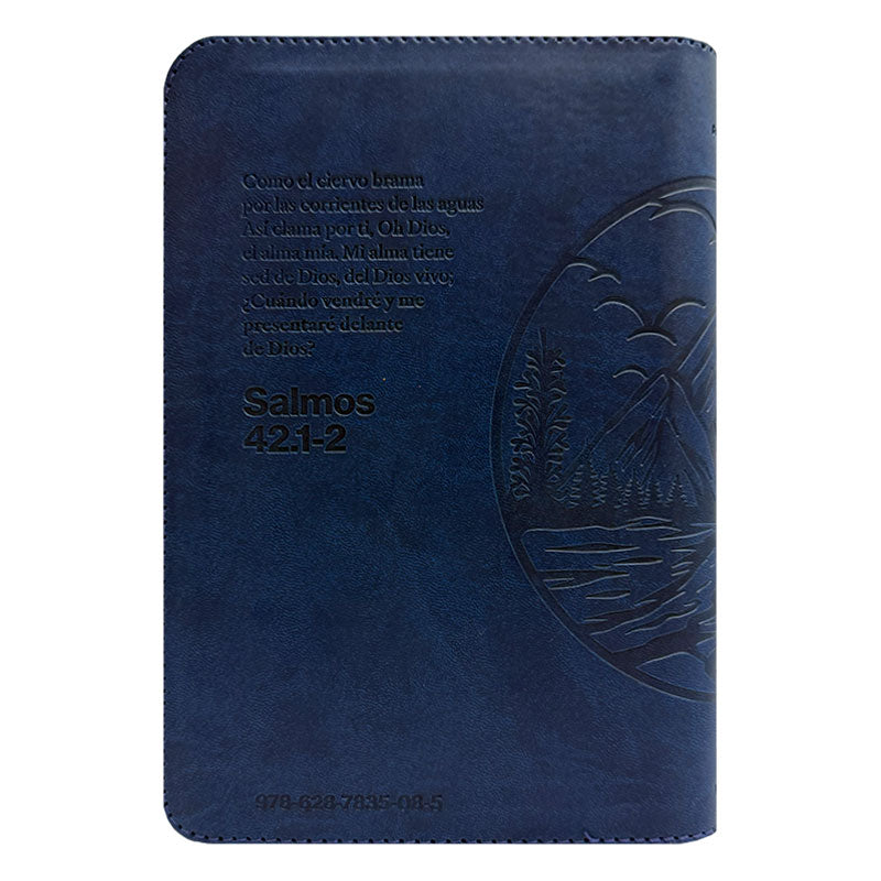 BIBLIA DE ORACIONES TLA66LG PJR AZUL - CANT PLAT