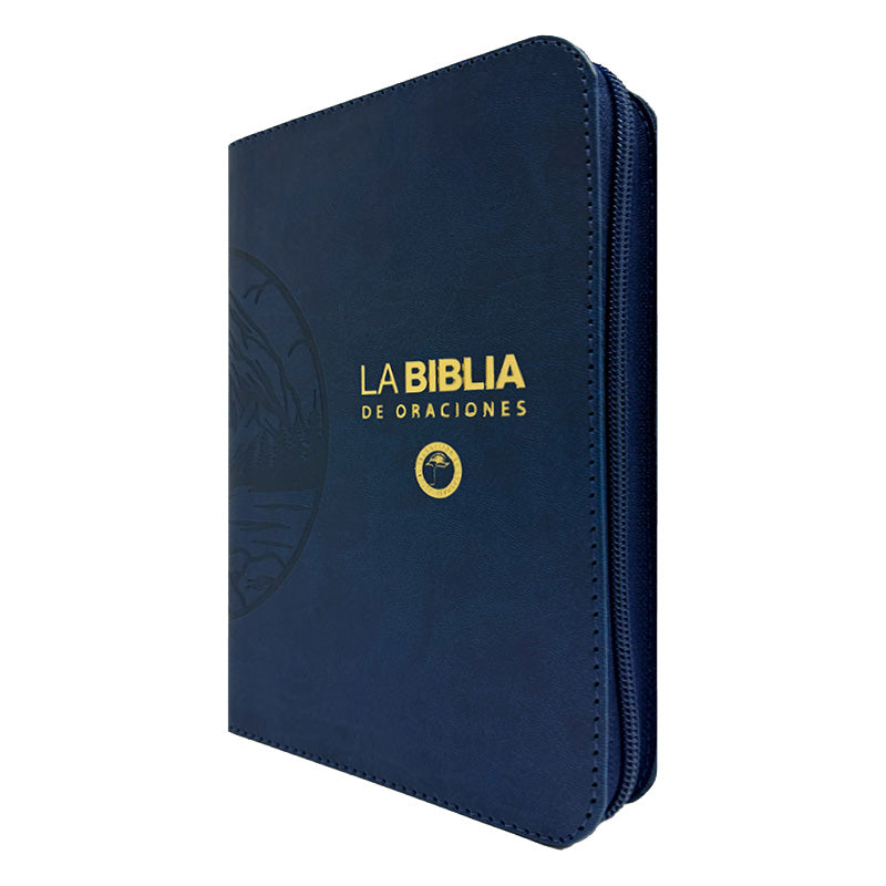 BIBLIA DE ORACIONES TLA66LG PJR AZUL - CANT PLAT