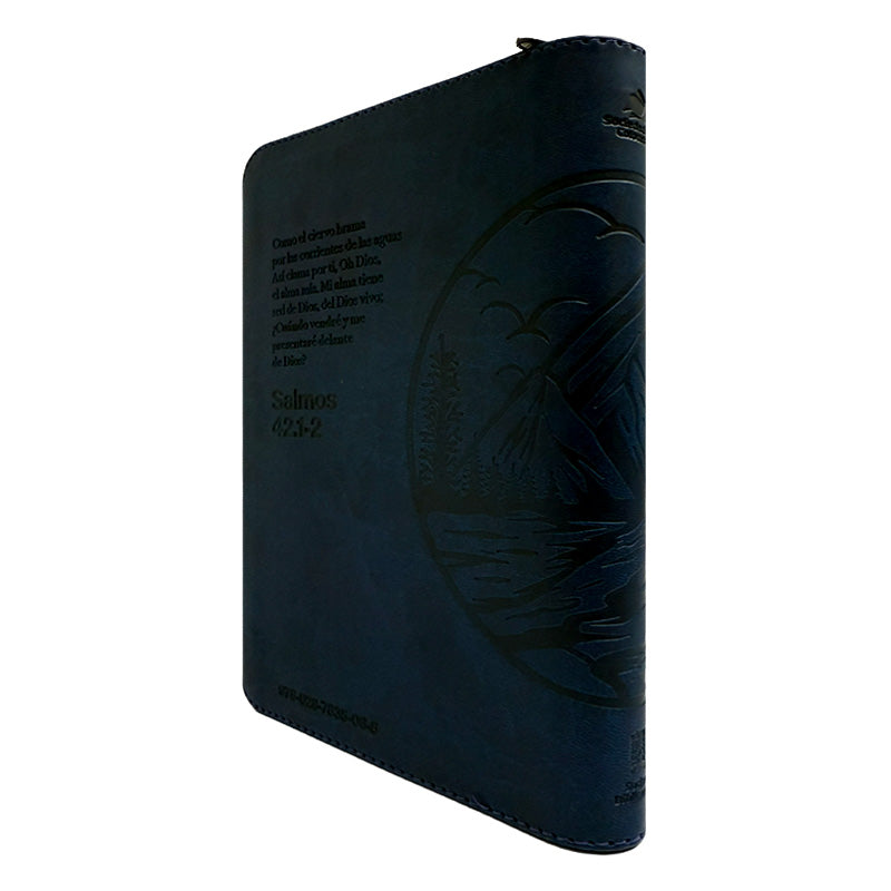 BIBLIA DE ORACIONES TLA66LG PJR AZUL - CANT PLAT