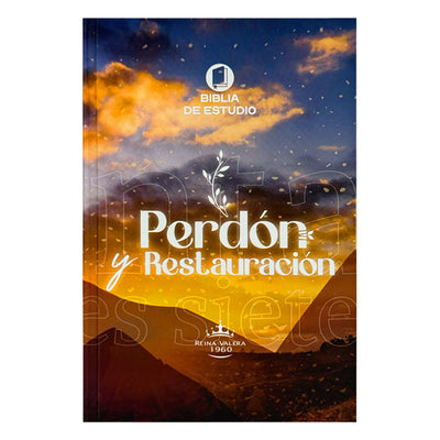 Biblia de Estudio: Perdón y Restauración Café Tapa Dura