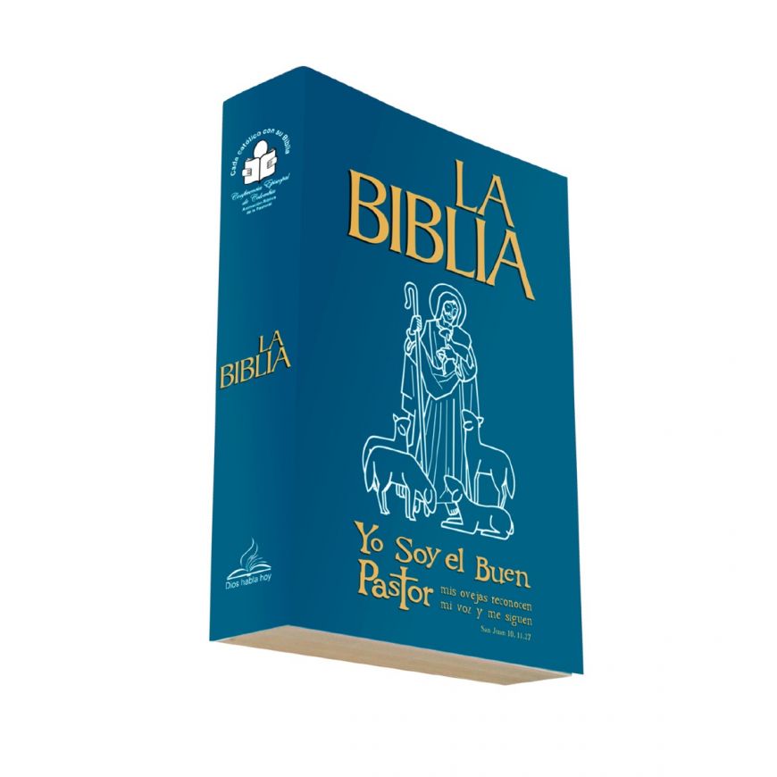 Biblia Misionera DHH Letra mediana Color Azul