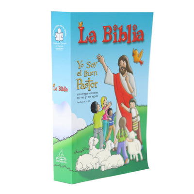 Biblia Misionera DHH Letra mediana Color Azul