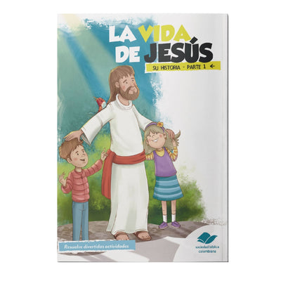 Cartilla La vida de Jesús colores Su historia Parte 1