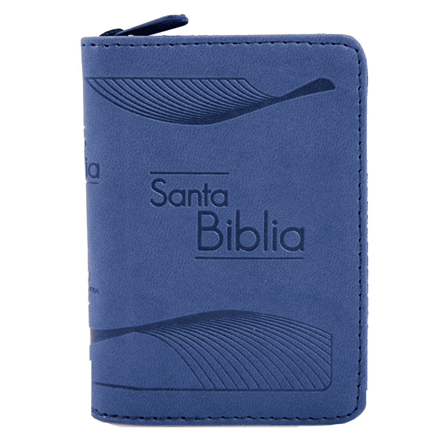 Biblia RVR Letra pequeña Color Azul Con Ayudas Digitales