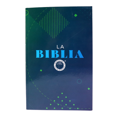 Biblia Misionera TLA Letra mediana Color Azul