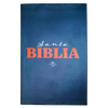 Biblia RVR60 Letra Grande 14 pts con Recursos Digitales - Color Azul Tapa Flexible