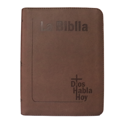 Biblia DHH Letra gigante Color Café