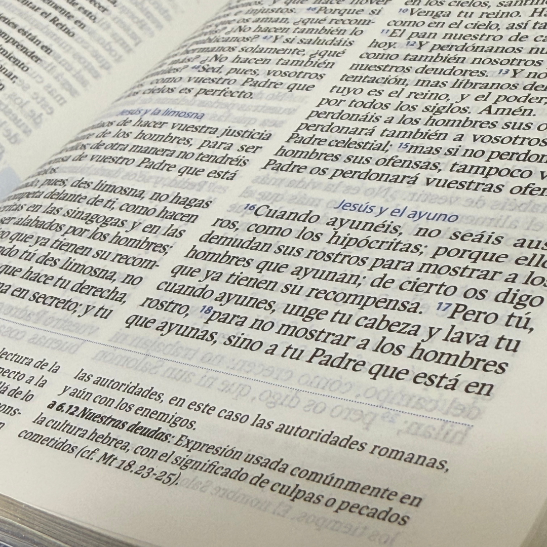 Biblia de Estudio: Perdón y Restauración Azul con Rosado