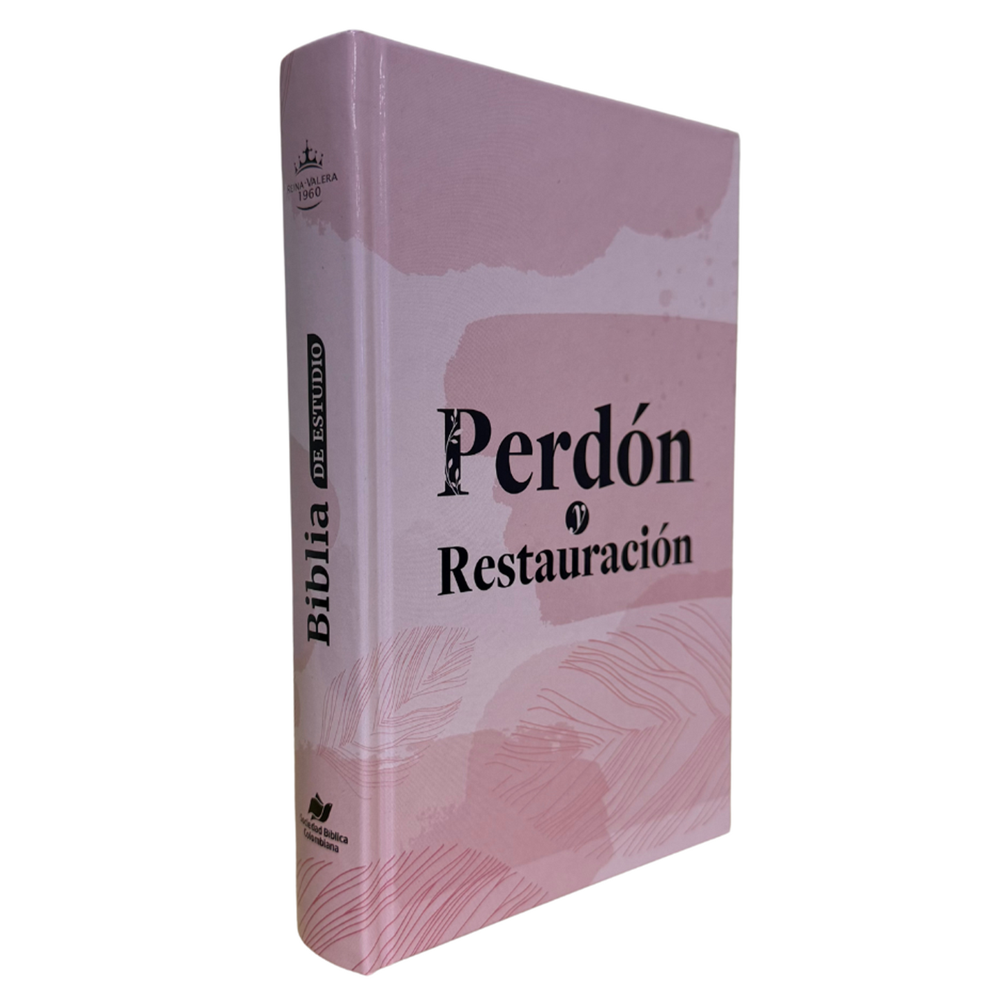 Biblia de Estudio: Perdón y Restauración Rosada