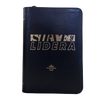 Biblia RVR60 Sirve y Lidera Color Negro Canto Dorado Letra 12 Puntos