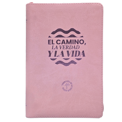 BIBLIA DEL NUEVO CREYENTE TLA066Z LGP PJR ROSADO CANT PLAT