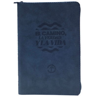 BIBLIA DEL NUEVO CREYENTE TLA066Z LGP PJR AZUL CANT PLAT