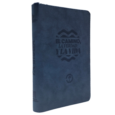 BIBLIA DEL NUEVO CREYENTE TLA066Z LGP PJR AZUL CANT PLAT